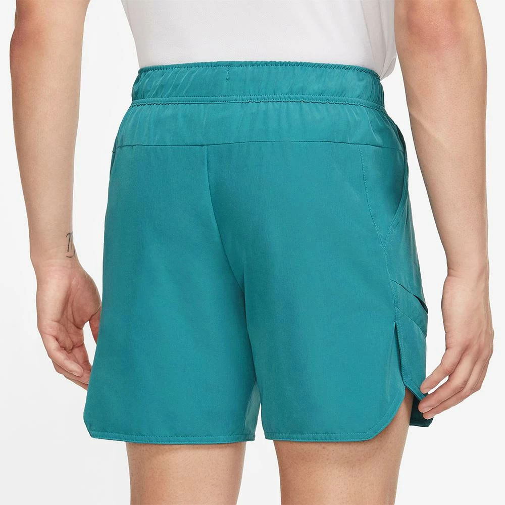 Nike Men's Advantage 7" Short - Bright Spruce/White 3 Nike Men's Advantage 7" Short - Bright Spruce/White - Image 3
