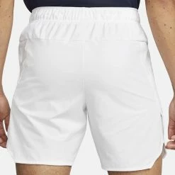 Nike Men's Advantage 7" Short - White/Black 6 Nike Men's Advantage 7" Short - White/Black -Court Legends Store f79946