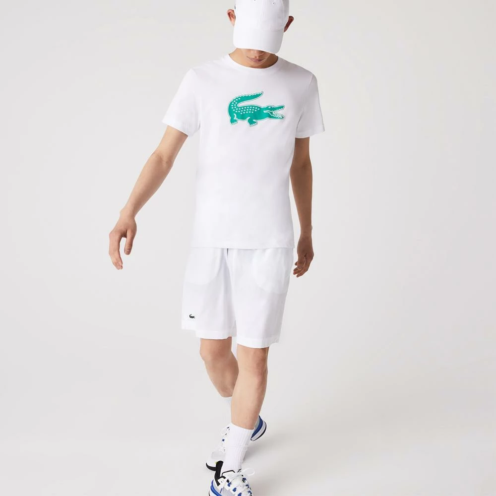 Lacoste Men's Sport Ultra-Light Short - White 3 Lacoste Men's Sport Ultra-Light Short - White - Image 3