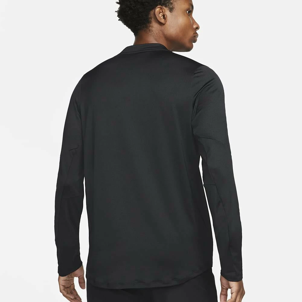 Nike Men's Advantage 1/2 Zip Longsleeve - Black 3 Nike Men's Advantage 1/2 Zip Longsleeve - Black - Image 3