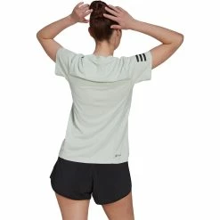 Adidas Women's Club Tee - Linen Green -Court Legends Store f80460