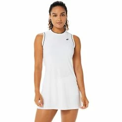 Asics Women's Court Dress - White 6 Asics Women's Court Dress - White -Court Legends Store f80893