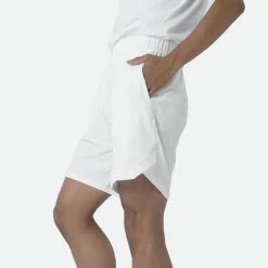 New Balance Men's Tournament 9" Short - White 6 New Balance Men's Tournament 9" Short - White -Court Legends Store f81352