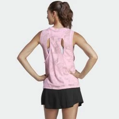 Adidas Women's Melbourne Match Tank - Clear Pink -Court Legends Store f81938