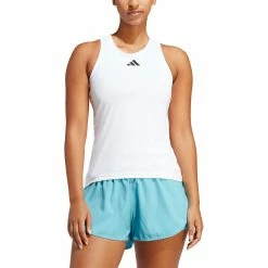 Adidas Women's Club Tank - White -Court Legends Store f82407