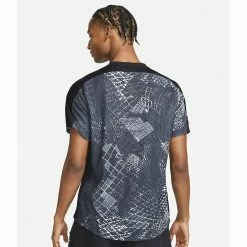 Nike Men's Victory Novelty Print Crew - Black -Court Legends Store f82820