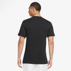 Nike Men's DriFit OZ Tee - Black -Court Legends Store f82830