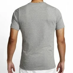 Nike Men's Heritage Tee - Dark Grey Heather -Court Legends Store f82842