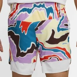 Nike Men's Slam Melbourne Short - White/Multi 6 Nike Men's Slam Melbourne Short - White/Multi -Court Legends Store f83291