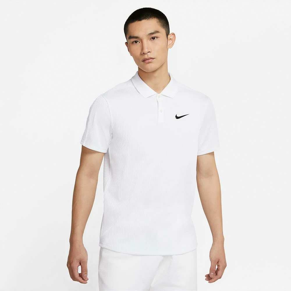 Nike Men's Advantage Slam Polo - London - White 2 Nike Men's Advantage Slam Polo - London - White - Image 2