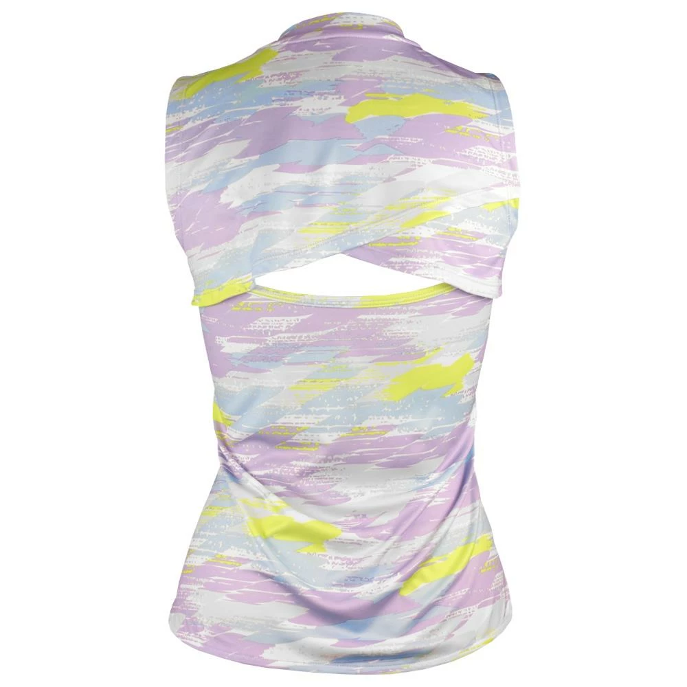 Asics Women's Match Graphic Tank - Murasaki 2 Asics Women's Match Graphic Tank - Murasaki - Image 2