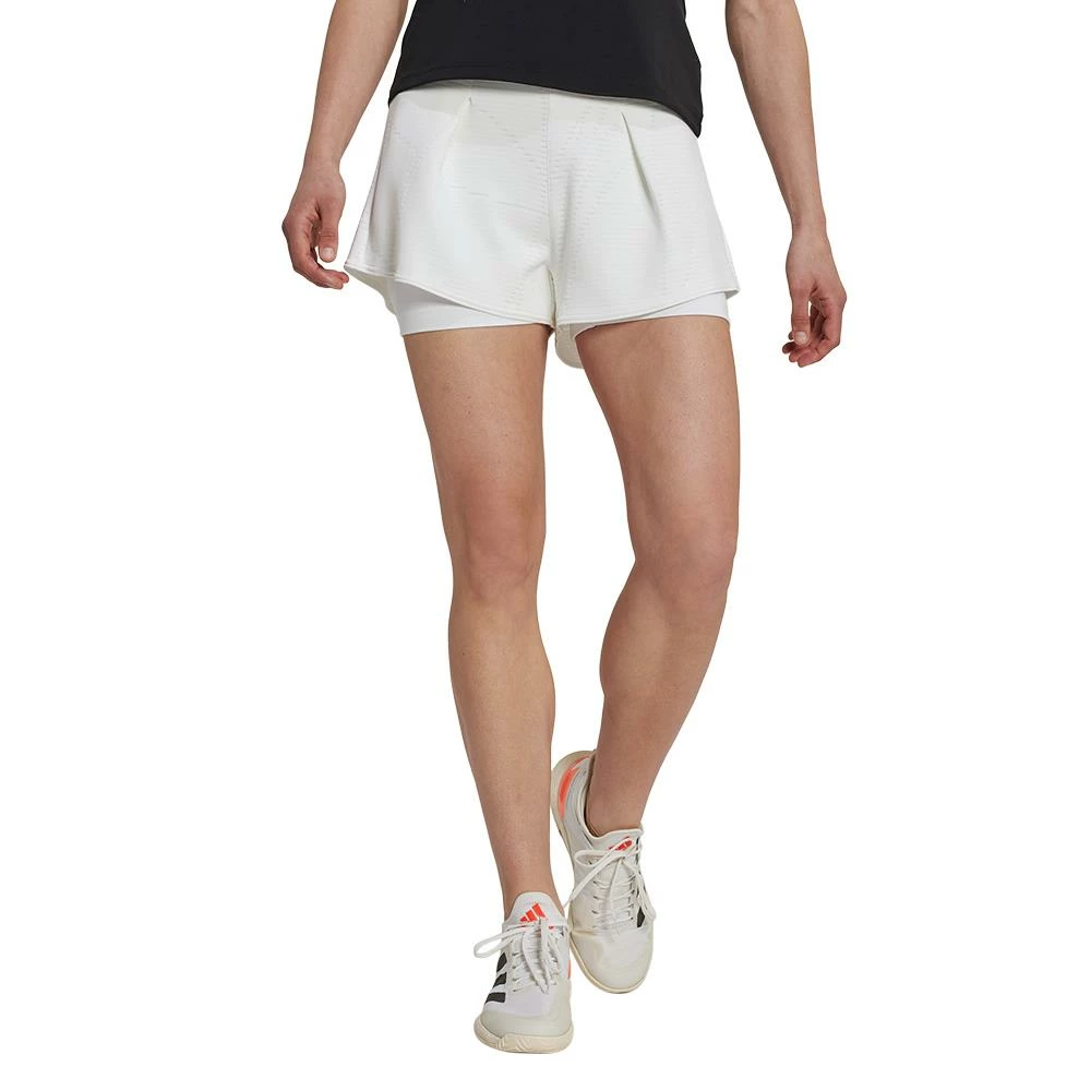 Adidas Women's London Short - Parley - White 2 Adidas Women's London Short - Parley - White - Image 2