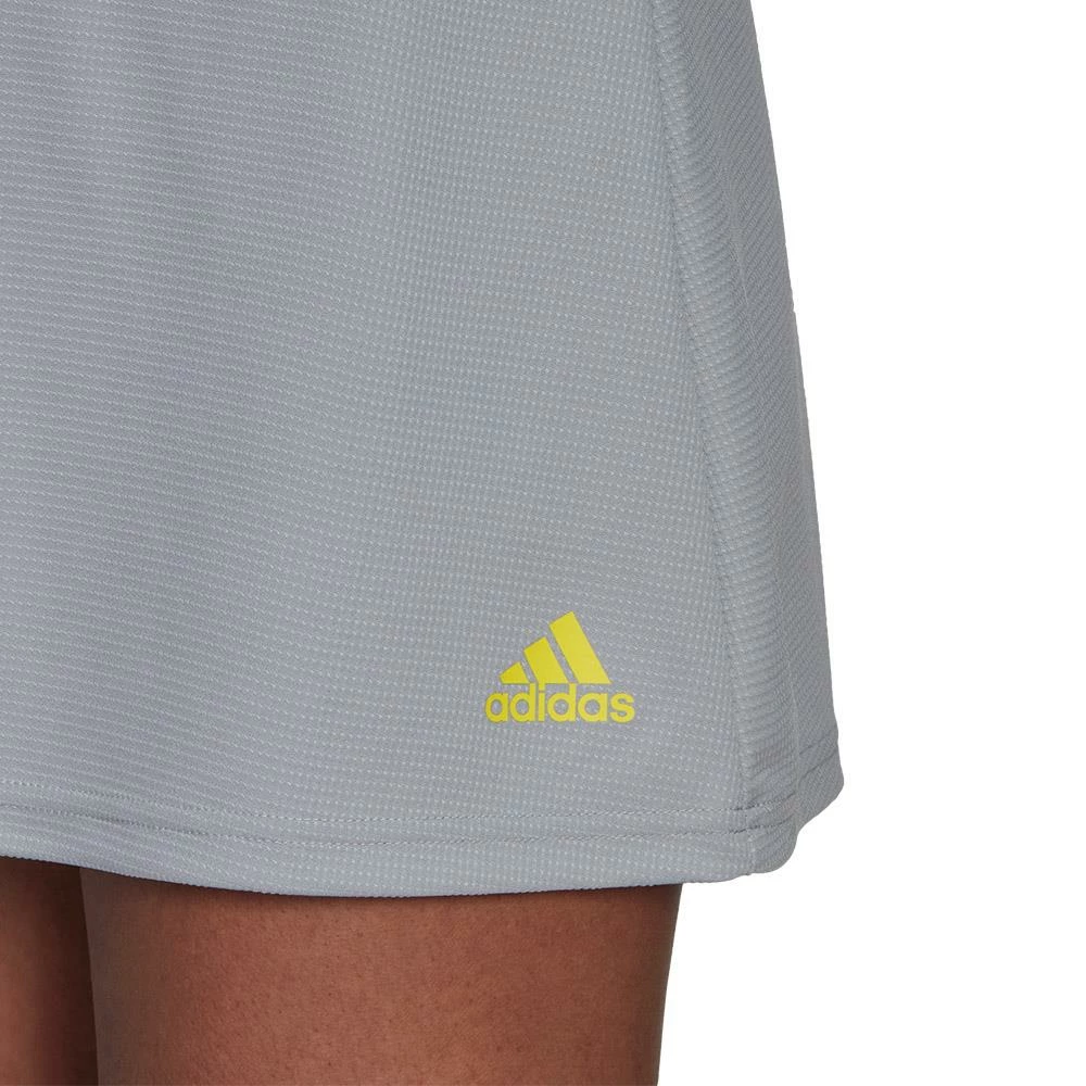 Adidas Women's Club Skort - Halo Silver 2 Adidas Women's Club Skort - Halo Silver - Image 2