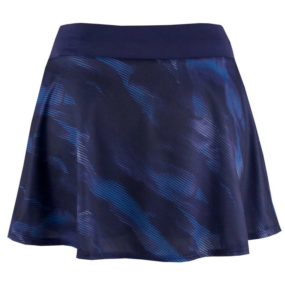 Asics Women's Match Graphic Skort - Dive Blue 2 Asics Women's Match Graphic Skort - Dive Blue - Image 2