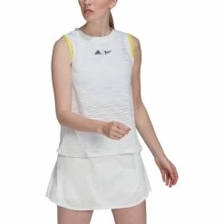 Adidas Women's London Match Tank - Parley - White -Court Legends Store l80658