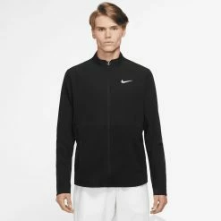 Nike Men's Advantage Jacket - Black 5 Nike Men's Advantage Jacket - Black -Court Legends Store l81442