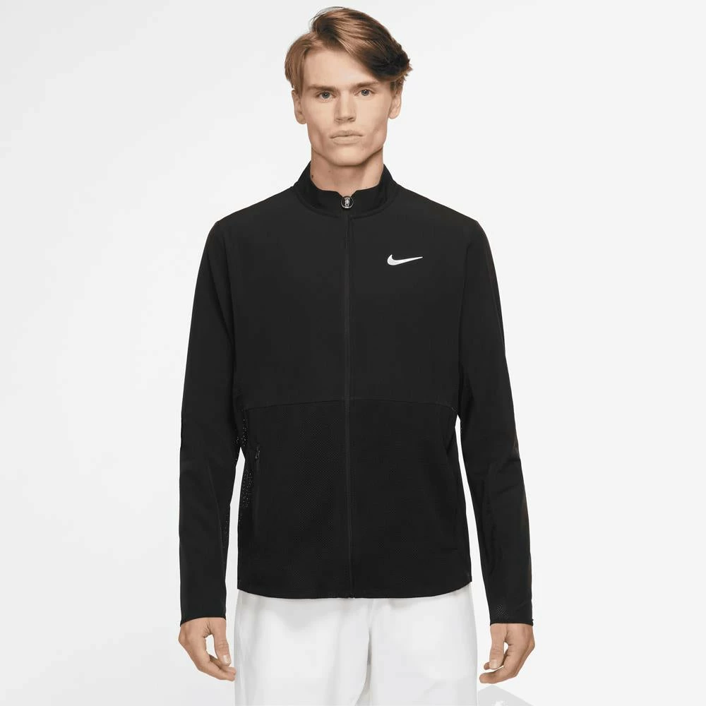 Nike Men's Advantage Jacket - Black 2 Nike Men's Advantage Jacket - Black - Image 2