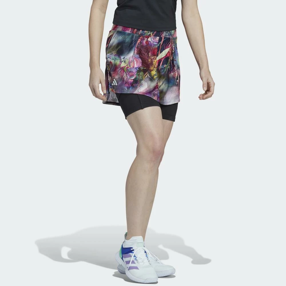 Adidas Women's Melbourne Skirt - Multi/Black 2 Adidas Women's Melbourne Skirt - Multi/Black - Image 2