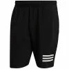 Adidas Men's Club 3 Stripe Short - Black
