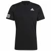 Adidas Men's Club 3 Stripes Tee - Black