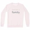 Happiness Is... Women's Family Sweatshirt - Ballet Pink