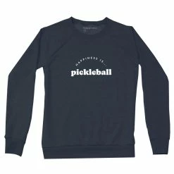 Happiness Is... Women's Pickleball Sweatshirt - True Navy