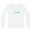 Happiness Is... Women's Pickleball Sweatshirt - White
