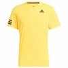 Adidas Men's Club 3-Stripes Tee - Beam Yellow
