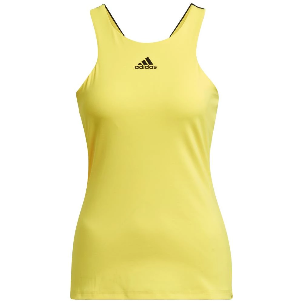 Adidas Women's Y-Tank - Beam Yellow/Black 1 Adidas Women's Y-Tank - Beam Yellow/Black