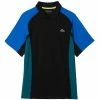 Lacoste Men's Sport Thermo Pique Polo - Black/Blue