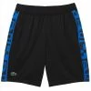 Lacoste Men's Contrast Print Shorts - Black/Blue