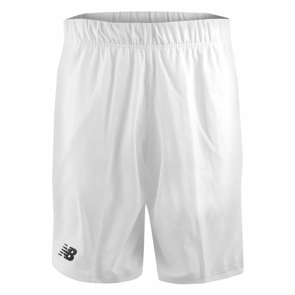 New Balance Men's Tournament 9" Short - White 1 New Balance Men's Tournament 9" Short - White