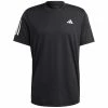 Adidas Men's Club 3 Stripe Tee - Black